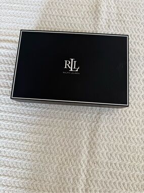 Ralph Lauren Black Box with White Trim and RLL Logo